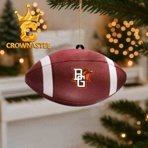 Bowling Green Falcons Football Logo Christmas Tree Decor Ornament