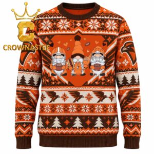 Bowling Green Falcons Gnome Christmas Ugly Sweater