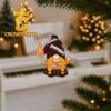 Bowling Green Falcons Gnome Football Christmas Tree Decor Ornament