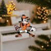 Bowling Green Falcons Goofy Sport Christmas Tree Decor Ornament