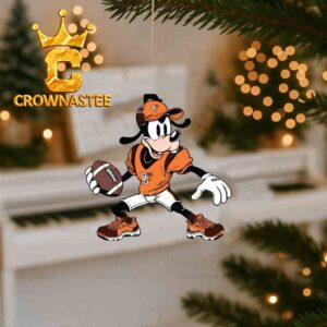 Bowling Green Falcons Goofy Christmas Tree Decor Ornament
