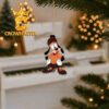 Bowling Green Falcons Cute Hello Kitty Football 8 Christmas Tree Decor Ornament