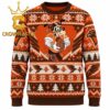Bowling Green Falcons Grinch Hand Stolen Logo Christmas Ugly Sweater