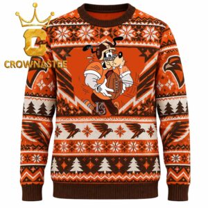 Bowling Green Falcons Goofy Sport Football Christmas Ugly Sweater