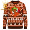 Bowling Green Falcons Grinch Hand Stolen Logo Christmas Ugly Sweater