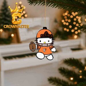 Bowling Green Falcons Hello Kitty NCAA 4 Christmas Tree Decor Ornament