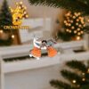 Bowling Green Falcons Stitch Christmas Tree Decor Ornament