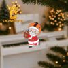 Bowling Green Falcons Gnomes Fan Christmas Tree Decor Ornament