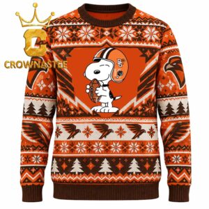 Bowling Green Falcons Snoopy Christmas Ugly Sweatshirt