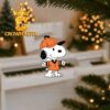 Bowling Green Falcons Charlie Brown Snoopy Champions Christmas Tree Decor Ornament