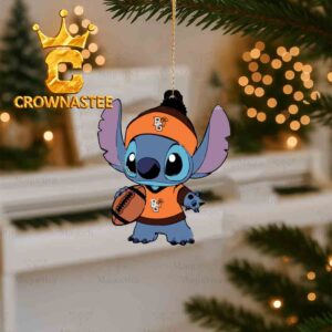 Bowling Green Falcons Stitch Christmas Tree Decor Ornament