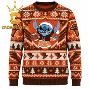 Bowling Green Falcons Stitch Football Christmas Ugly Sweater
