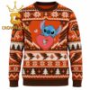 Bowling Green Falcons Stitch Heart Christmas Ugly Sweater