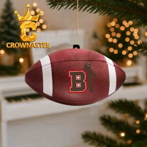 Brown Bears Football Logo Christmas Tree Decor Ornament