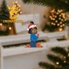 Buffalo Bulls Betty Boop Back Christmas Tree Decor Ornament