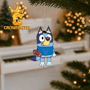 Buffalo Bulls Bluey 2 Christmas Tree Decor Ornament