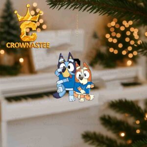 Buffalo Bulls Bluey & Bingo Christmas Tree Decor Ornament