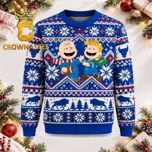 Buffalo Bulls Charlie Brown And Linus Christmas Ugly Sweater