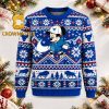 Buffalo Bulls Dabbing Santa Claus Christmas Ugly Sweater