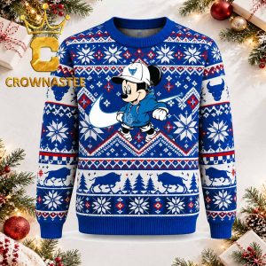 Buffalo Bulls Cool Mickey Mouse Christmas Ugly Sweater