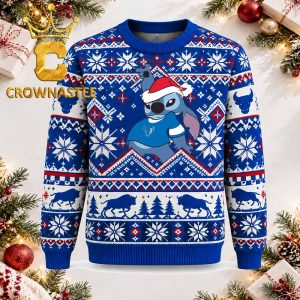 Buffalo Bulls Disney Lilo And Stitch Christmas Ugly Sweater