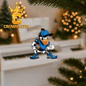 Buffalo Bulls Donald Duck Disney Football Christmas Tree Decor Ornament