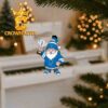 Buffalo Bulls Bluey 2 Christmas Tree Decor Ornament