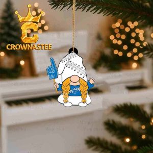 Buffalo Bulls Gnomes Fan Christmas Tree Decor Ornament