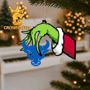 Buffalo Bulls Grinch Hand Stolen Logo Christmas Tree Decor Ornament
