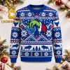 Buffalo Bulls Goofy Rugby Sport Christmas Ugly Sweater