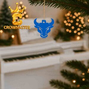 Buffalo Bulls Logo Christmas Tree Decor Ornament