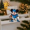 Buffalo Bulls Betty Boop Back Christmas Tree Decor Ornament