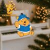 Buffalo Bulls Winnie The Pooh Disney Football Christmas Tree Decor Ornament