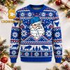 Buffalo Bulls Santa Claus Angry Christmas Ugly Sweater