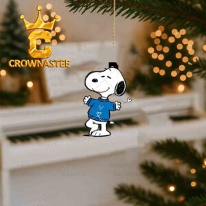 Buffalo Bulls Snoopy Cartoon Christmas Tree Decor Ornament