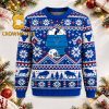 Buffalo Bulls Shrek and Donkey Football Christmas Ugly Sweater