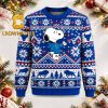 Buffalo Bulls Snoopy Chill Football Christmas Ugly Sweater