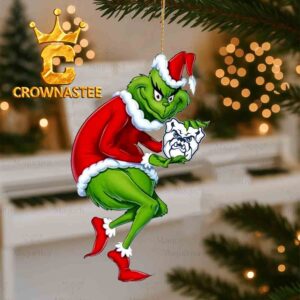 Butler Bulldogs Grinch Stolen Logo Christmas Tree Decor Ornament