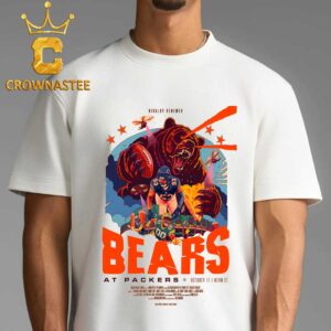 CHICAGO BEARS vs GREEN BAY PACKERS Lambeau Field Green Bay WI October 11th 2026 Unisex T-Shirt