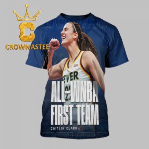 Caitlin Clark All WNBA First Team 2026 All Over Print T-Shirt