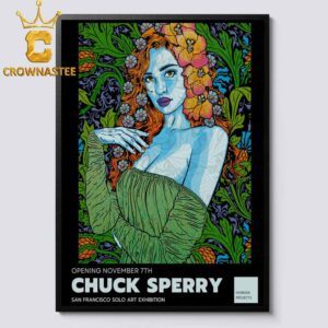 Chuck Sperry San Francisco Solo Art Exhibition Opening November 7th 2026 Harman Projects Home Decor Poster Canvas