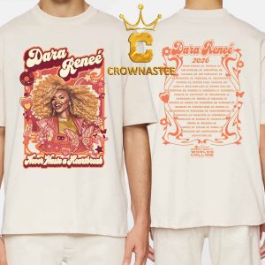 Dara Renee Disney Worlds Collide Concert Tour Dates 2026 Two Sided T-Shirt