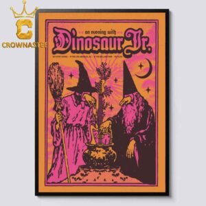 Dinosaur Jr The Bellwether 2026 Los Angeles CA October 16th Home Decor Poster Canvas