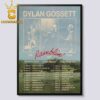 Charles Wesley Godwin Red Rocks Amphitheatre 2026 Tour October 15th Home Decor Poster Canvas