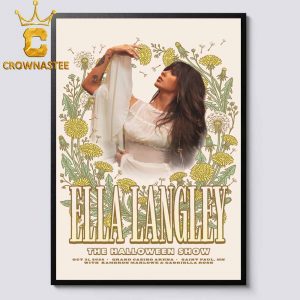 Ella Langley Grand Casio Arena 2026 Tour Saint Paul MN October 31st Home Decor Poster Canvas