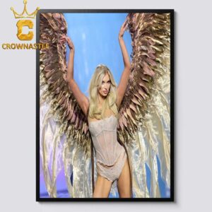 Elsa Hosk Victoria Secret 2026 Wings Home Decor Poster Canvas