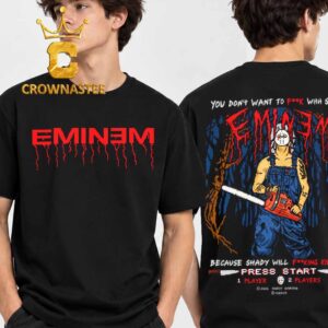 Eminem Exclusively At Booth 3253 Comic Con New York Oct 8-11 2026 Two Sided T-Shirt