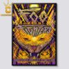 Metallica Life Burns Faster Sphere NV Oct 3rd 2026 Home Decor Poster Canvas