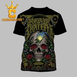 Forever Grateful Haight Street Art Center Golden Gate Park San Francisco CA Oct 24th 2026 All Over Print T-Shirt