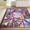 GTA VI 6 Grand Theft Auto Cover Art 2026 Home Decor Rug Carpet GTA VI 6 Grand Theft Auto Cover Art 2026 Home Decor Rug Carpet